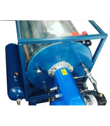 کوره آبگرم کارواش + مشعل گازوئیلی