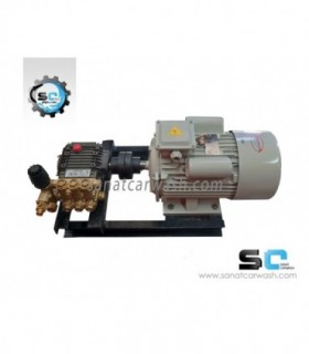 پمپ ۱۱۰ بار کومت + دینام ۳ اسب تک فاز 1400 دور بر دقیقه