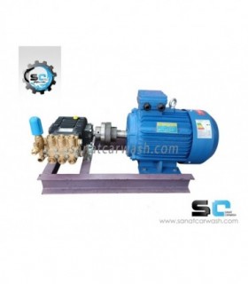 پمپ ۲۰۰بار برتولینی + دینام ۷.۵ اسب سه فاز 1400 دور بر دقیقه